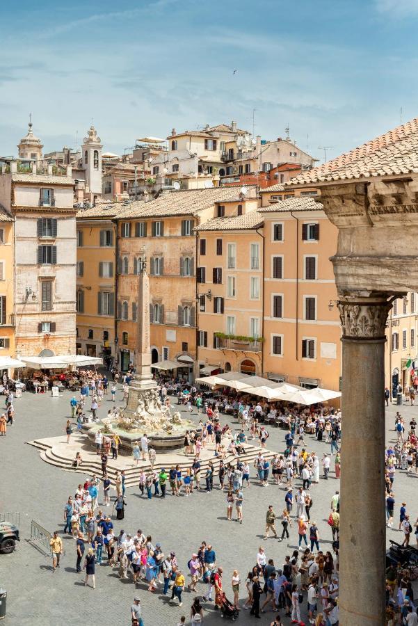 ローマRotonda 23 - Pantheon Viewアパートメント エクステリア 写真