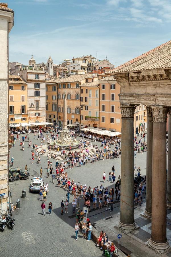 ローマRotonda 23 - Pantheon Viewアパートメント エクステリア 写真